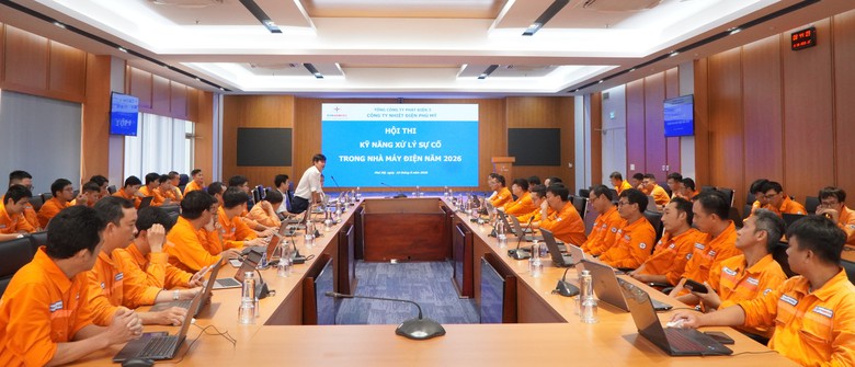 C&ocirc;ng ty Nhiệt điện Ph&uacute; Mỹ tổ chức Hội thi Kỹ năng xử l&yacute; sự cố Nh&agrave; m&aacute;y điện năm 2026 - Ảnh 1.