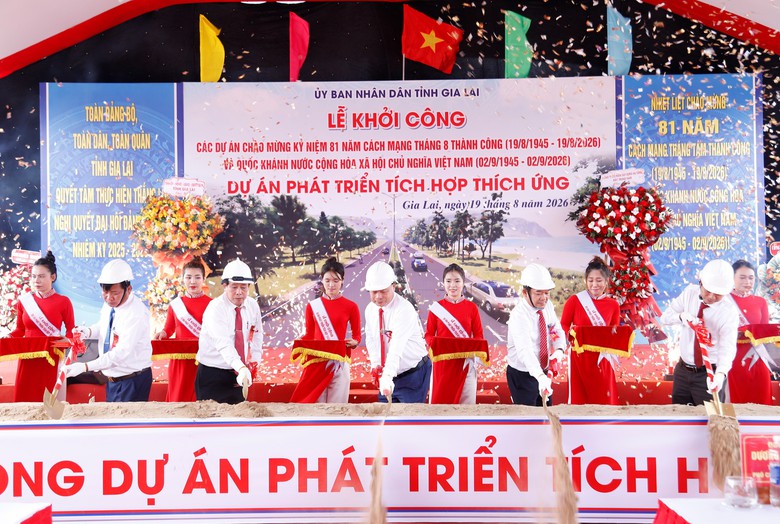 Quyết liệt từ mặt bằng đến thi công dự án Phát triển tích hợp thích ứng ở Gia Lai - Ảnh 1.