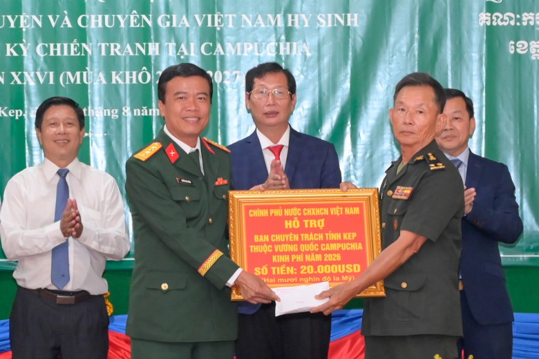 An Giang k&yacute; kết hợp t&aacute;c t&igrave;m kiếm, quy tập h&agrave;i cốt liệt sĩ tr&ecirc;n đất Campuchia  - Ảnh 2.