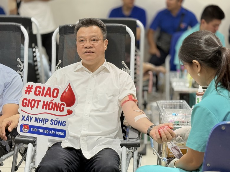 Tuổi trẻ Bộ X&acirc;y dựng lan tỏa nghĩa t&igrave;nh qua những giọt m&aacute;u hồng - Ảnh 6.