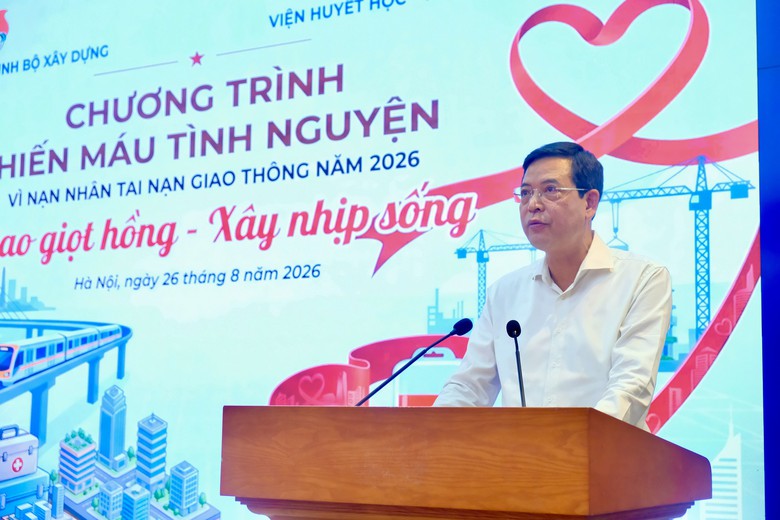 Tuổi trẻ Bộ X&acirc;y dựng lan tỏa nghĩa t&igrave;nh qua những giọt m&aacute;u hồng - Ảnh 1.