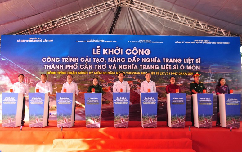 Cần Thơ khởi c&ocirc;ng, kh&aacute;nh th&agrave;nh 3 c&ocirc;ng tr&igrave;nh dịp Quốc kh&aacute;nh 2/9 - Ảnh 2.