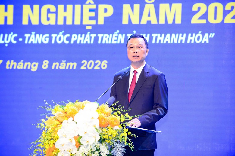 Chủ tịch tỉnh Thanh Hóa đối thọai với doanh nghiệp tháo gỡ khó khăn năm 2026 - Ảnh 1.