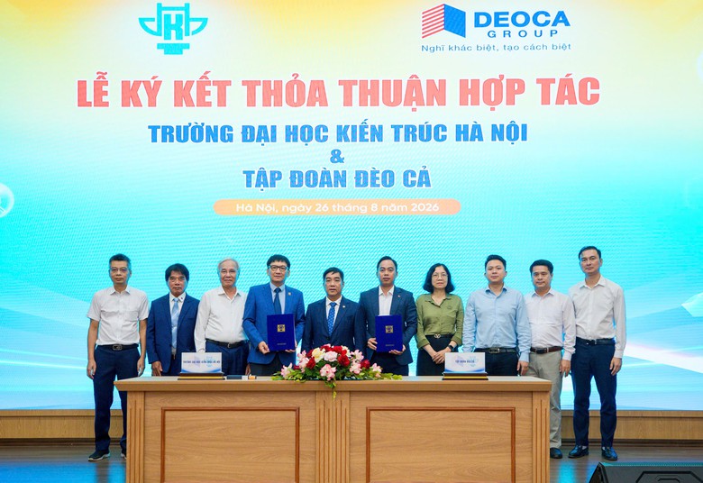 Tập đo&agrave;n Đ&egrave;o Cả v&agrave; Trường Đại học Kiến tr&uacute;c H&agrave; Nội "bắt tay" đẩy mạnh đ&agrave;o tạo nh&acirc;n lực - Ảnh 1.