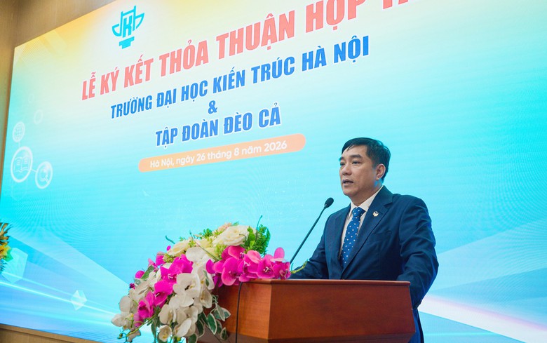 Tập đo&agrave;n Đ&egrave;o Cả v&agrave; Trường Đại học Kiến tr&uacute;c H&agrave; Nội "bắt tay" đẩy mạnh đ&agrave;o tạo nh&acirc;n lực - Ảnh 3.