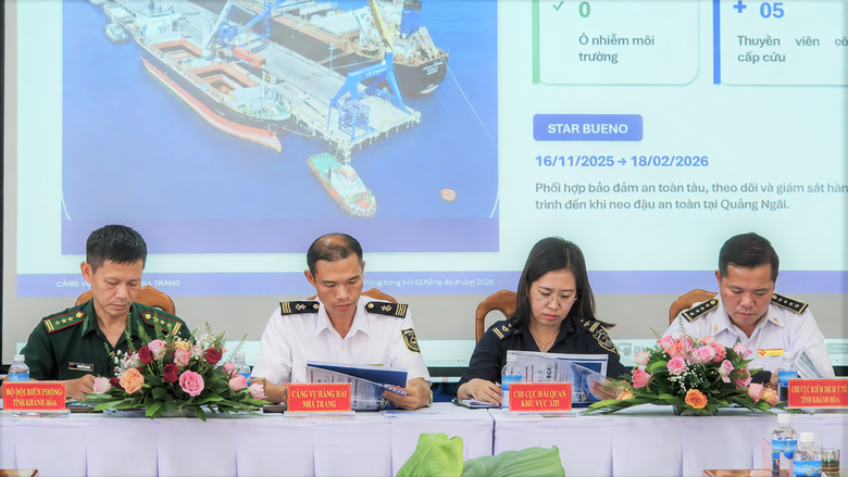 Kh&aacute;nh H&ograve;a tăng cường phối hợp quản l&yacute;, th&aacute;o gỡ vướng mắc cho doanh nghiệp h&agrave;ng hải - Ảnh 1.