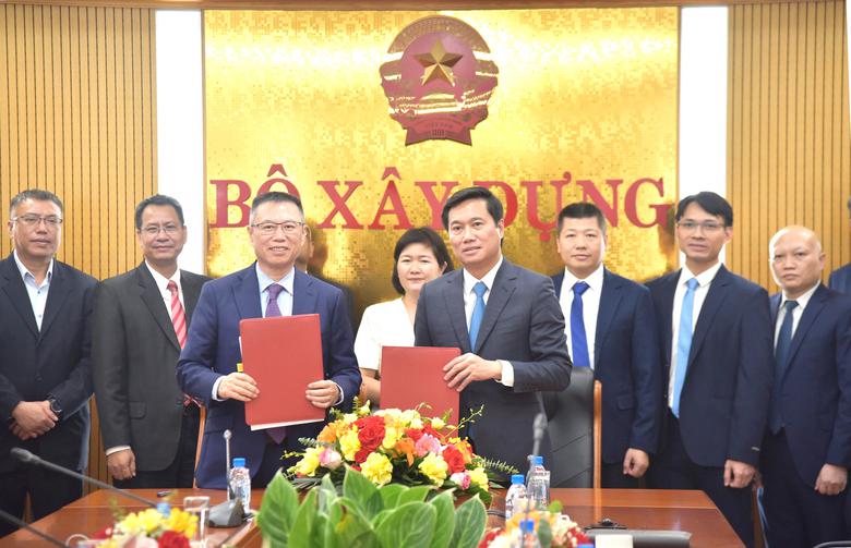 Bộ X&acirc;y dựng v&agrave; ADB k&yacute; kết Bản ghi nhớ hợp t&aacute;c ph&aacute;t triển bền vững 2026 - Ảnh 1.