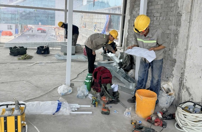 S&acirc;n bay Long Th&agrave;nh thi c&ocirc;ng xuy&ecirc;n lễ, hướng tới vận h&agrave;nh thử trong th&aacute;ng 9 - Ảnh 2.