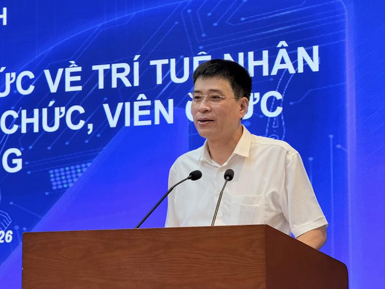 Bộ X&acirc;y dựng tập huấn ứng dụng AI, th&uacute;c đẩy chuyển đổi phương thức quản l&yacute; v&agrave; điều h&agrave;nh - Ảnh 1.