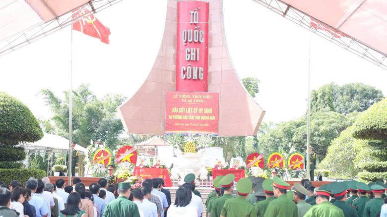 To&agrave;n cảnh chiến dịch t&igrave;m kiếm, quy tập h&agrave;i cốt liệt sỹ ở Quảng Ng&atilde;i - Ảnh 13.