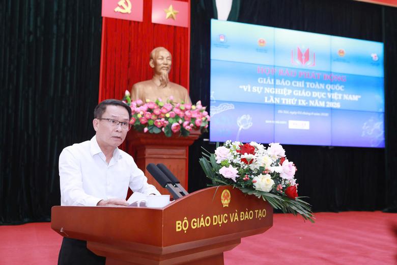 Phát động Giải Báo chí toàn quốc “Vì sự nghiệp Giáo dục Việt Nam” năm 2026 - Ảnh 1.