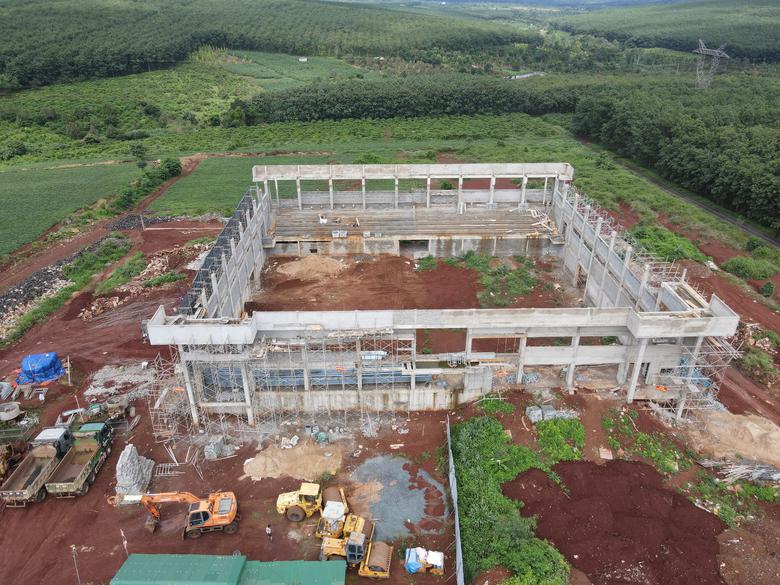 Giám định chất lượng công trình Nhà thi đấu Ea H ’ Leo sau sự cố sập dầm - Ảnh 1.
