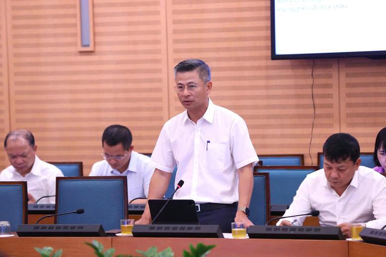 Chủ tịch UBND TP H&agrave; Nội Vũ Đại Thắng th&uacute;c đẩy tho&aacute;t nước H&agrave; Nội hiệu quả hơn - Ảnh 4.
