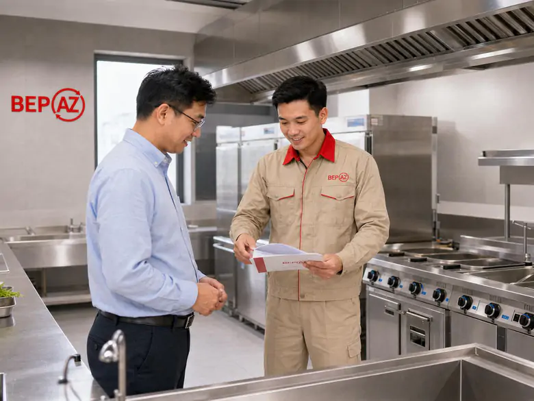 Thiết kế bếp c&ocirc;ng nghiệp: Đồng bộ từ bản vẽ c&ocirc;ng tr&igrave;nh đến vận h&agrave;nh - Ảnh 2.