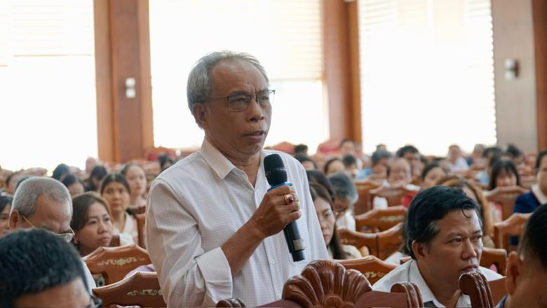 Chủ tịch UBND tỉnh Gia Lai tiếp x&uacute;c cử tri phường Quy Nhơn về hạ tầng 2026 - Ảnh 2.