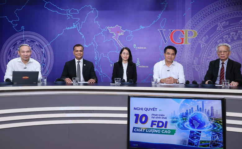 Nghị quyết 10: Ph&aacute;t triển hệ sinh th&aacute;i FDI chất lượng cao - Ảnh 1.