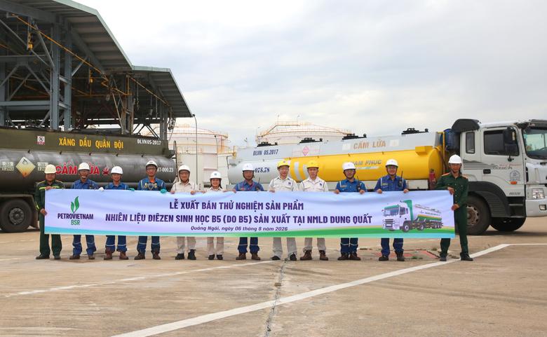 Lọc hoá dầu Việt Nam xuất bán lô dầu Diesel sinh học đầu tiên - Ảnh 2.