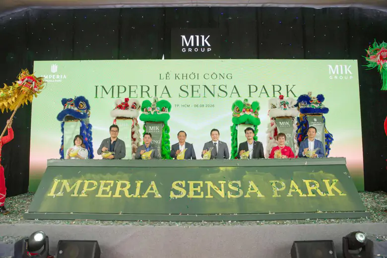 MIK Group khởi c&ocirc;ng dự &aacute;n Imperia Sensa Park tại TP.HCM - Ảnh 1.