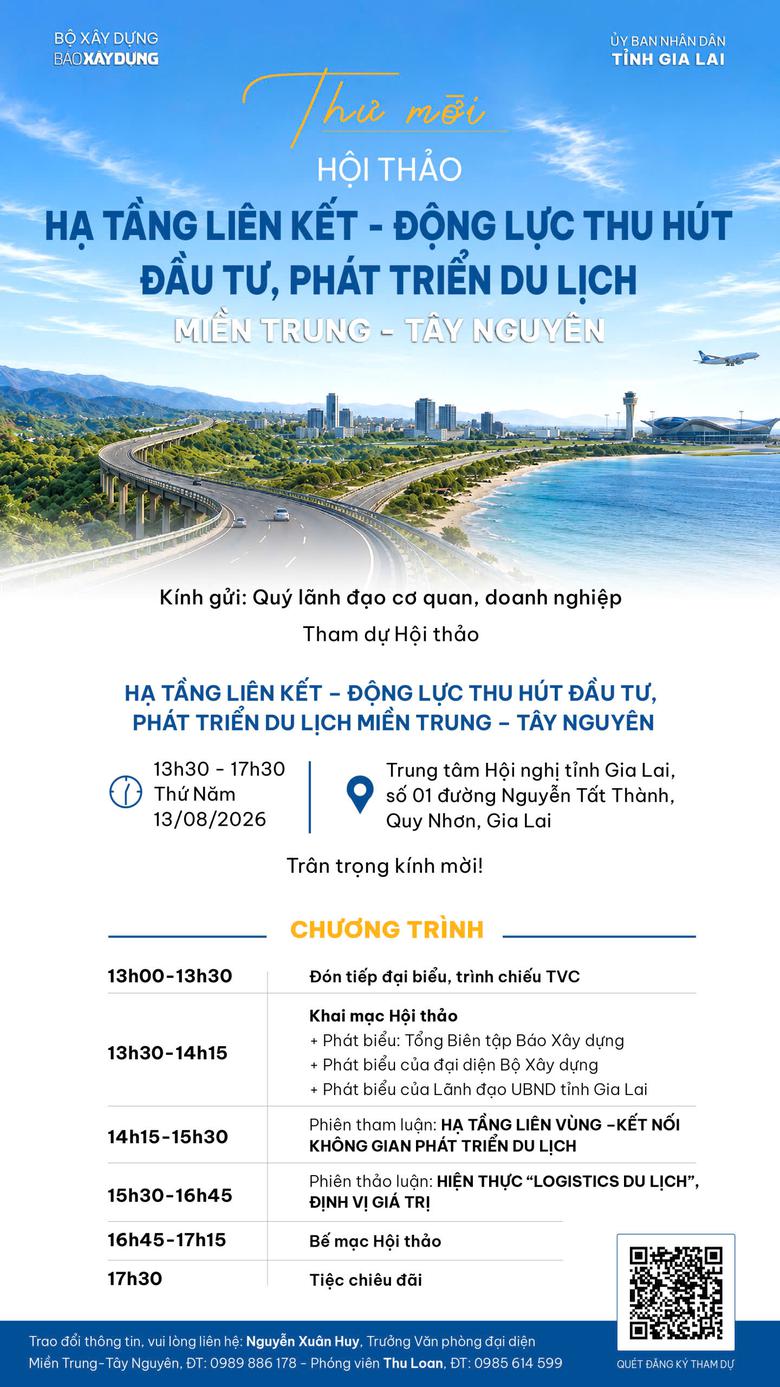 Hội thảo quy m&ocirc; về hạ tầng li&ecirc;n kết, ph&aacute;t triển du lịch miền Trung - T&acirc;y Nguy&ecirc;n - Ảnh 3.
