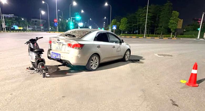 Hải Ph&ograve;ng: Va chạm với &ocirc; t&ocirc; tập l&aacute;i, thiếu ni&ecirc;n 15 tuổi tử vong - Ảnh 1.