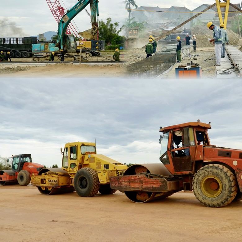 Xuy&ecirc;n lễ tr&ecirc;n c&ocirc;ng trường cao tốc Quy Nhơn - Pleiku , quyết t&acirc;m ho&agrave;n th&agrave;nh sớm - Ảnh 1.
