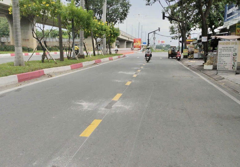 Nút giao đường Nguyễn Ái Quốc và đường ven sông Đồng Nai thí điểm phân luồng mới - Ảnh 6.