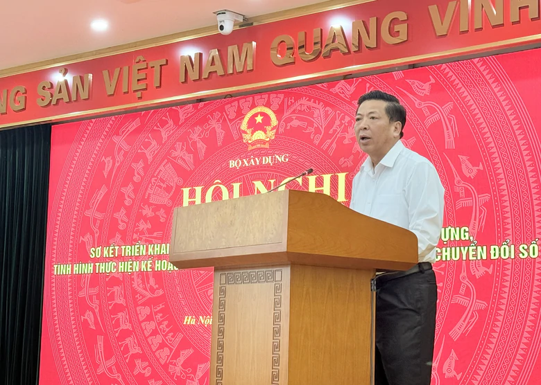 Bộ trưởng Trần Hồng Minh: Chuyển đổi số l&agrave; &ldquo;mệnh lệnh ph&aacute;t triển&rdquo; của ng&agrave;nh X&acirc;y dựng- Ảnh 1.