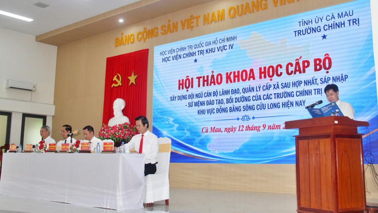 ĐBSCL: Đào tạo cán bộ cấp xã sau sáp nhập chuyển từ kiến thức sang năng lực thực thi- Ảnh 3.