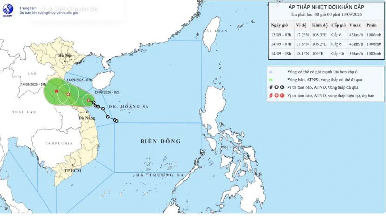 Bộ X&acirc;y dựng y&ecirc;u cầu chủ động ứng ph&oacute; với &aacute;p thấp nhiệt đới tr&ecirc;n biển Đ&ocirc;ng. - Ảnh 1.