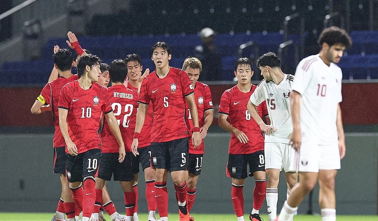 ASIAD 2026: U23 H&agrave;n Quốc thắng đậm U23 Qatar ở trận ra qu&acirc;n- Ảnh 2.
