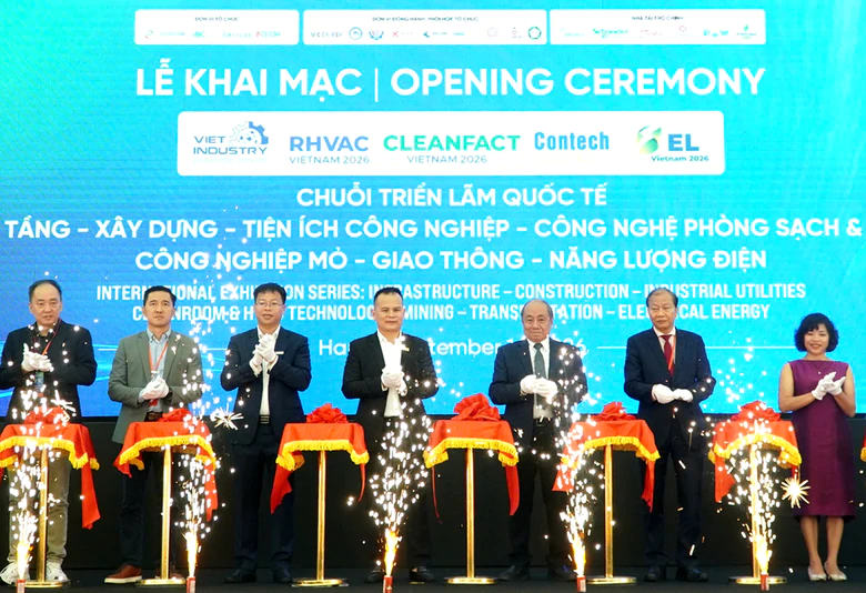 Khai mạc chuỗi triển l&atilde;m hạng mục đầu tư, x&acirc;y dựng nh&agrave; m&aacute;y c&ocirc;ng nghiệp - Ảnh 1.