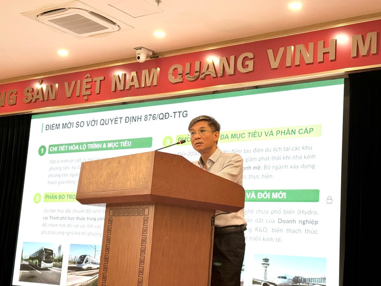 Dự thảo thay thế Quyết định 876: Cụ thể h&oacute;a lộ tr&igrave;nh, th&uacute;c đẩy giao th&ocirc;ng xanh - Ảnh 1.