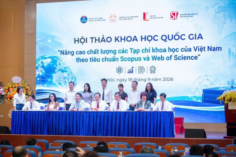 20 đơn vị "bắt tay" nâng tầm tạp chí khoa học Việt Nam theo chuẩn quốc tế- Ảnh 1.