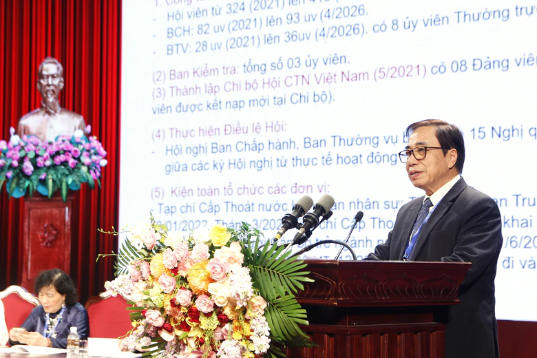 Hội Cấp thoát nước Việt Nam đổi mới hoạt động, hướng tới phát triển bền vững ngành Nước- Ảnh 2.