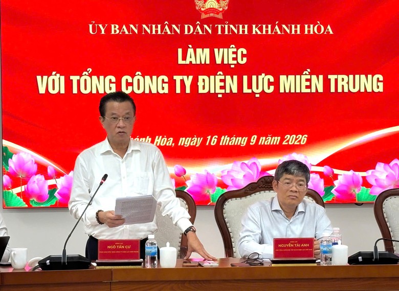 EVN kiến nghị Khánh Hoà gỡ các điểm nghẽn về mặt bằng, quy hoạch- Ảnh 2.