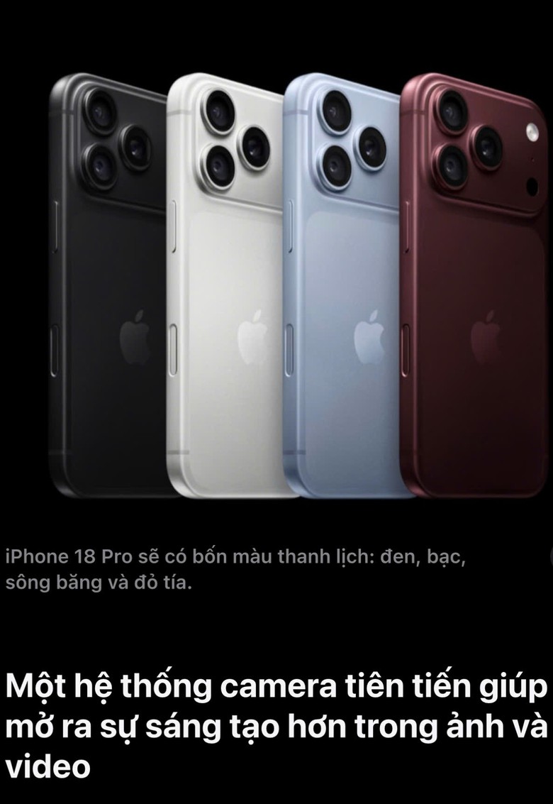 IPhone 18 Pro: Apple đưa AI sâu hơn vào phần cứng smartphone- Ảnh 1.