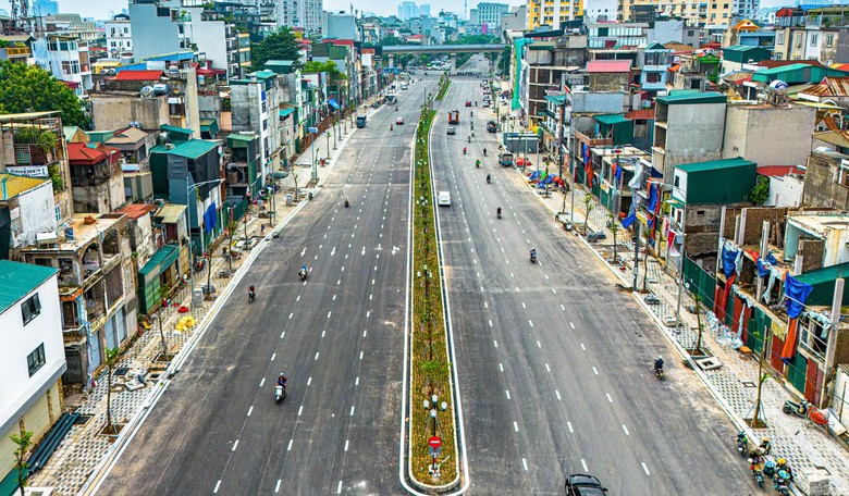 Hà Nội tăng tốc thi công các tuyến đường vành đai - Ảnh 1.