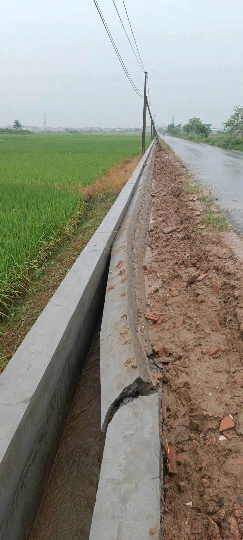 Bắc Ninh: Khắc phục sự cố sạt lở mương dẫn nước tưới cho 100ha đất nông nghiệp- Ảnh 3.