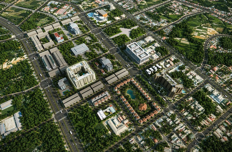 Golden Square Cao Bằng: Khơi mở diện mạo sống mới tại trung tâm hành chính- Ảnh 2.