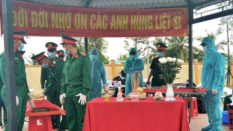 Cà Mau: Tập trung lấy mẫu sinh phẩm 160 hài cốt liệt sĩ chưa xác định được thông tin- Ảnh 3.