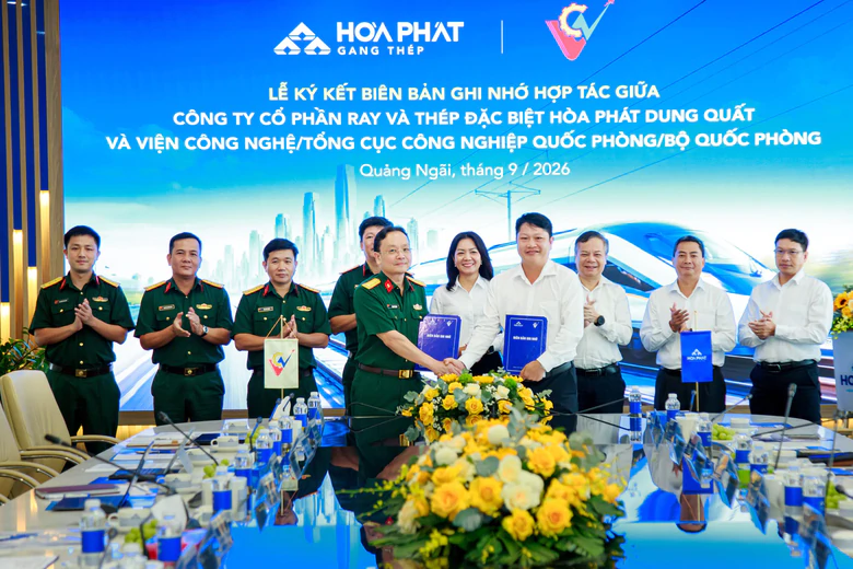Hòa Phát và Viện Công nghệ hợp tác nghiên cứu công nghệ sản xuất ray- Ảnh 1.