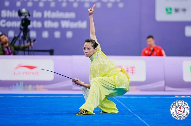 ASIAD 20: Dương Thúy Vi giành huy chương đồng wushu- Ảnh 1.