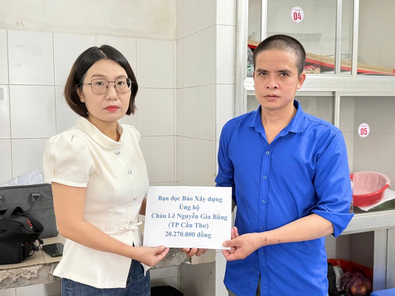 Bạn đọc Báo Xây dựng tiếp sức cậu học trò nghèo sau tai nạn- Ảnh 1.