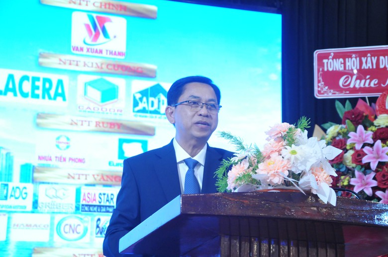 Hội Xây dựng TP Cần Thơ ra mắt Ban Chấp hành khóa I - Ảnh 2.