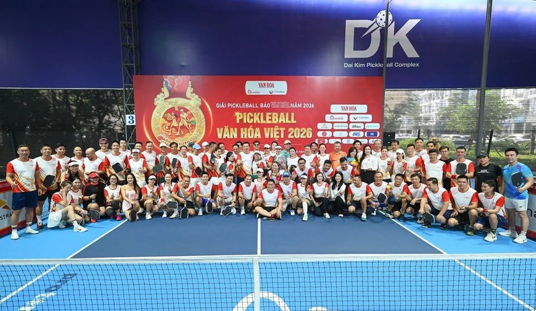 Gần 300 vận động viên tranh tài tại Giải “Pickleball Văn hóa Việt 2026”- Ảnh 3.