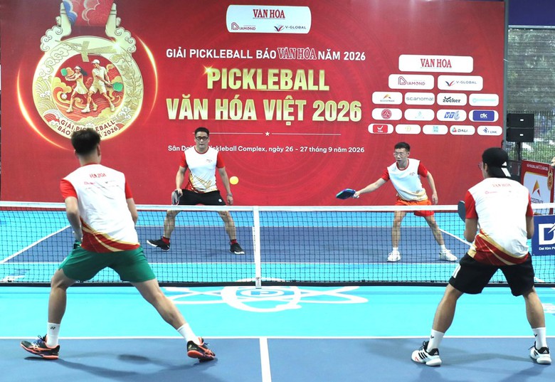 Gần 300 vận động viên tranh tài tại Giải “Pickleball Văn hóa Việt 2026”- Ảnh 4.