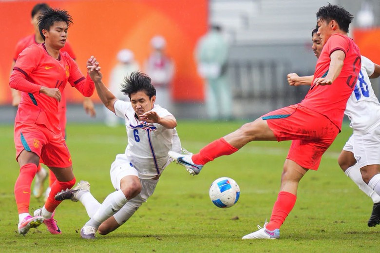 ASIAD 20: Thắng đậm Thái Lan, U23 Trung Quốc gặp Hàn Quốc ở bán kết- Ảnh 1.