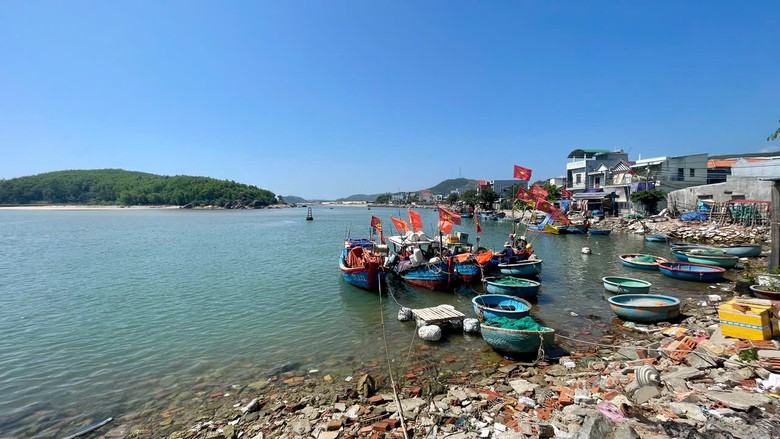 Quảng Ngãi tìm nơi đổ thải hơn 400 nghìn m3 cát, vật chất sau nạo vét cảng Sa Huỳnh- Ảnh 3.