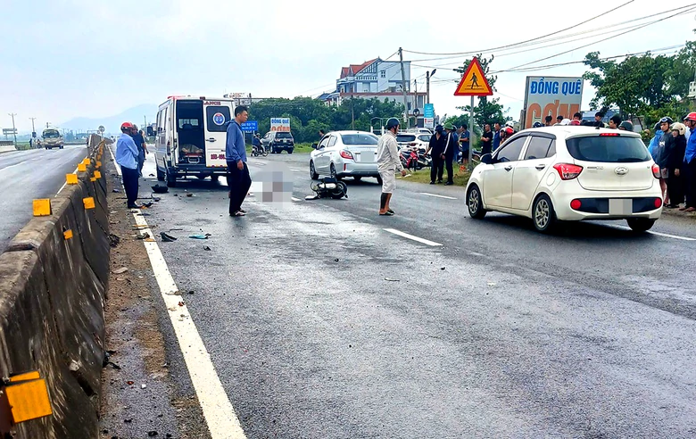 Điểm mở dải phân cách trên QL1 qua Hà Tĩnh tạo giao cắt nguy hiểm, tiềm ẩn nguy cơ tai nạn- Ảnh 2.