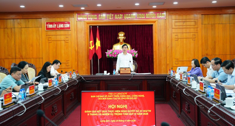 Nhiều đột phá trong triển khai Nghị quyết số 57-NQ/TW tại Lạng Sơn- Ảnh 1.